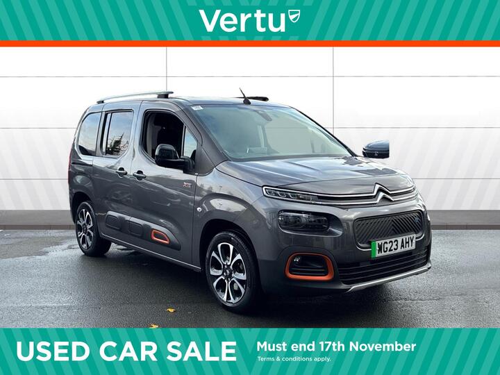 Citroen Berlingo 50kWh Flair XTR M Auto 5dr (7.4kW Charger) Citroen Berlingo 50kWh Flair XTR M Auto 5dr (7.4kW Charger)