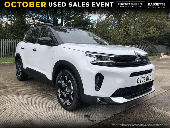 Citroen C5 AIRCROSS 1.5 BlueHDi MAX Edition EAT8 Euro 6 (s/s) 5dr Citroen C5 AIRCROSS 1.5 BlueHDi MAX Edition EAT8 Euro 6 (s/s) 5dr