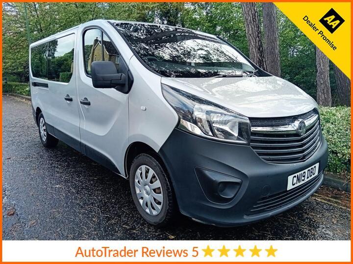 Vauxhall VIVARO 1.6 CDTi 2900 L2 H1 Euro 6 (s/s) 5dr (9 Seat) Vauxhall VIVARO 1.6 CDTi 2900 L2 H1 Euro 6 (s/s) 5dr (9 Seat)