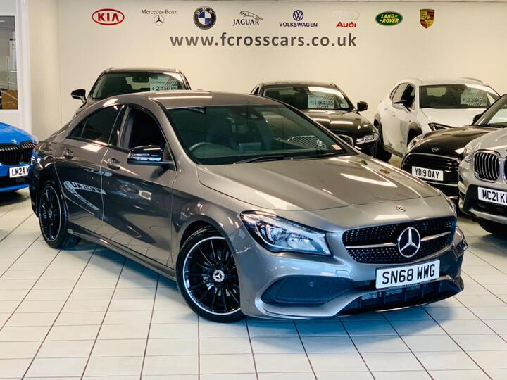 Mercedes-Benz CLA 1.6 CLA200 AMG Line Night Edition Coupe 7G-DCT Euro 6 (s/s) 4dr