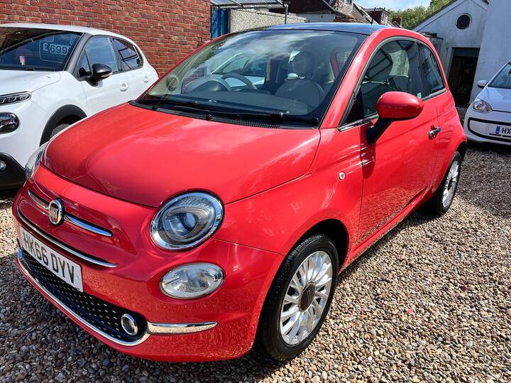 Fiat 500 1.2 Lounge Euro 6 (s/s) 3dr