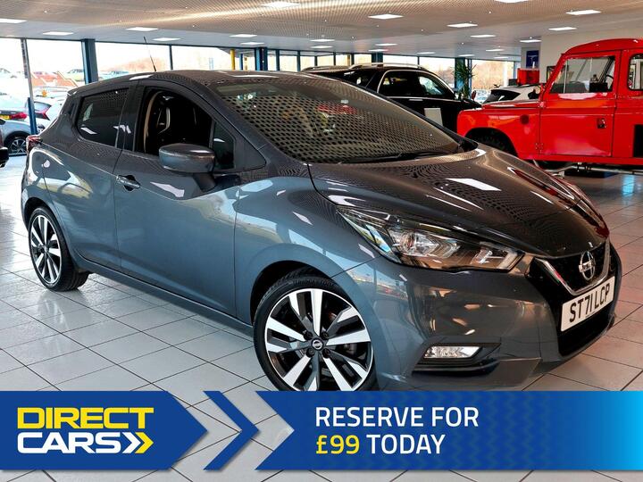 Nissan Micra 1.0 IG-T Tekna XTRON Euro 6 (s/s) 5dr