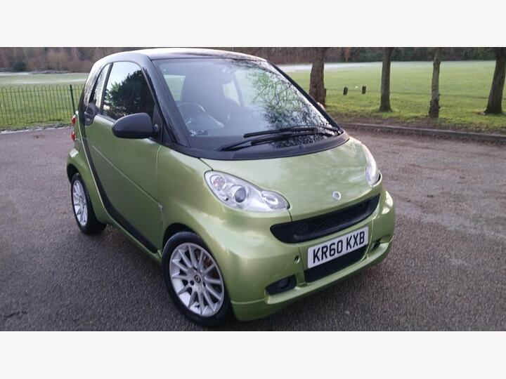 Smart Fortwo 1.0 MHD Passion SoftTouch Euro 5 (s/s) 2dr Smart Fortwo 1.0 MHD Passion SoftTouch Euro 5 (s/s) 2dr