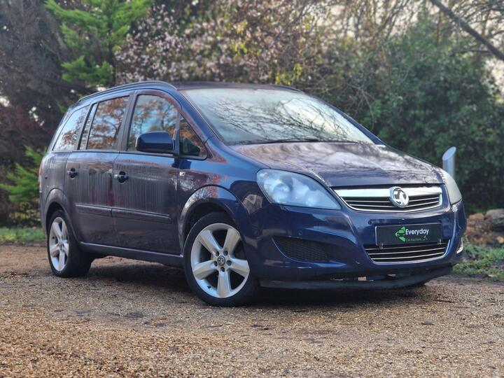Vauxhall Zafira 1.8 16V Exclusiv Euro 5 5dr
