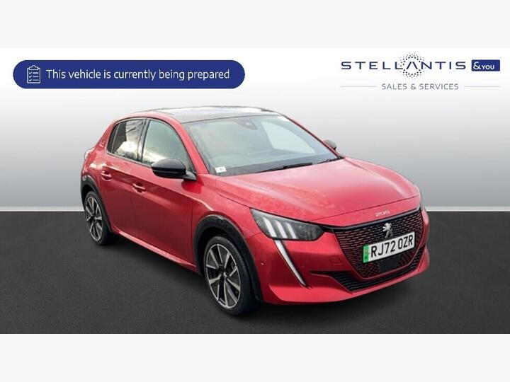 Peugeot E-208 50kWh GT Auto 5dr (7kW Charger)