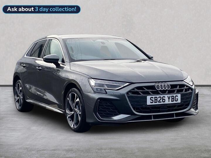 Audi A3 1.5 TFSIe 17.9kWh S Line Sportback S Tronic Euro 6 (s/s) 5dr