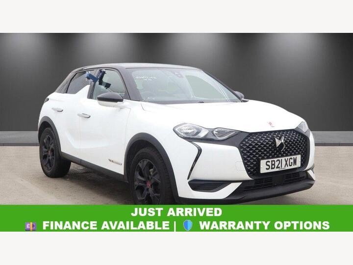 DS AUTOMOBILES DS 3 CROSSBACK 1.2 PureTech Performance Line Crossback Euro 6 (s/s) 5dr DS AUTOMOBILES DS 3 CROSSBACK 1.2 PureTech Performance Line Crossback Euro 6 (s/s) 5dr