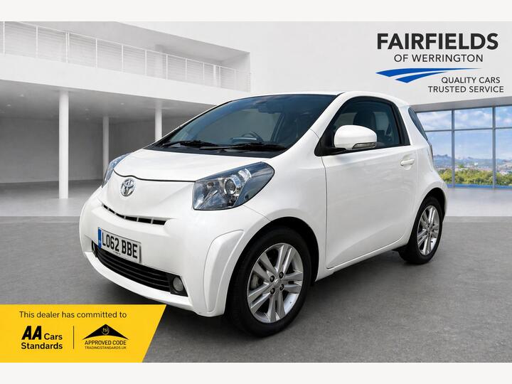 Toyota IQ 1.33 Dual VVT-i 3 Multidrive Euro 5 3dr