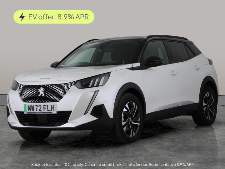 Peugeot E-2008 50kWh GT Auto 5dr (7kW Charger)