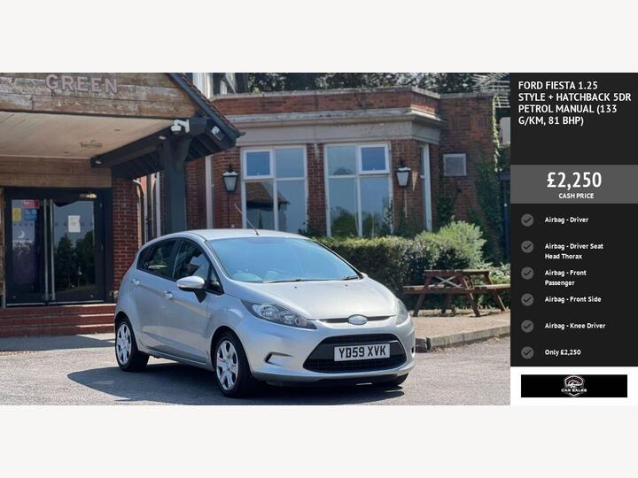 Ford FIESTA 1.25 Style + 5dr