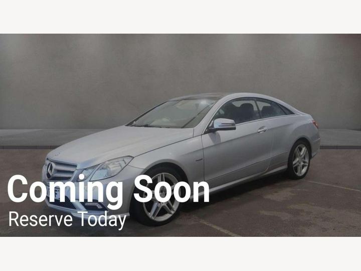 Mercedes-Benz E-CLASS 3.0 E350 CDI V6 BlueEfficiency Sport G-Tronic Euro 5 2dr