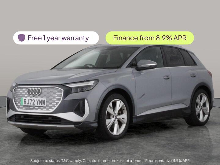 Audi Q4 E-tron 50 S Line Auto Quattro 5dr 82kWh