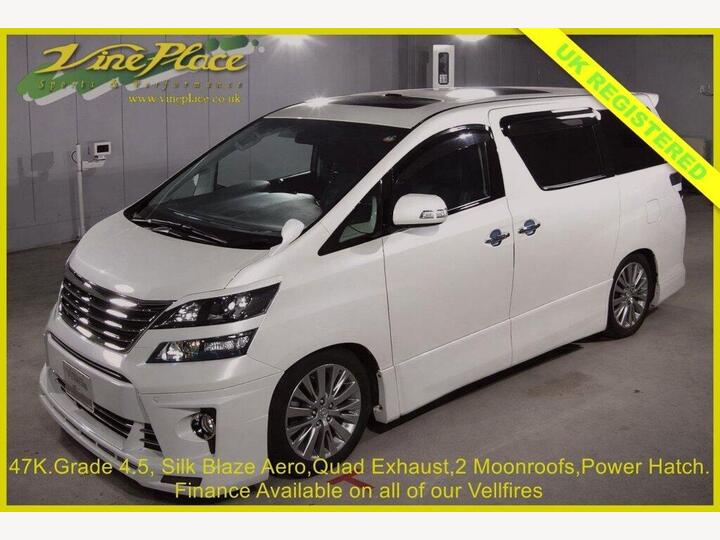 Toyota VELLFIRE 2.4Z Golden Eyes + FINANCE AT Www.vineplace.co.uk +