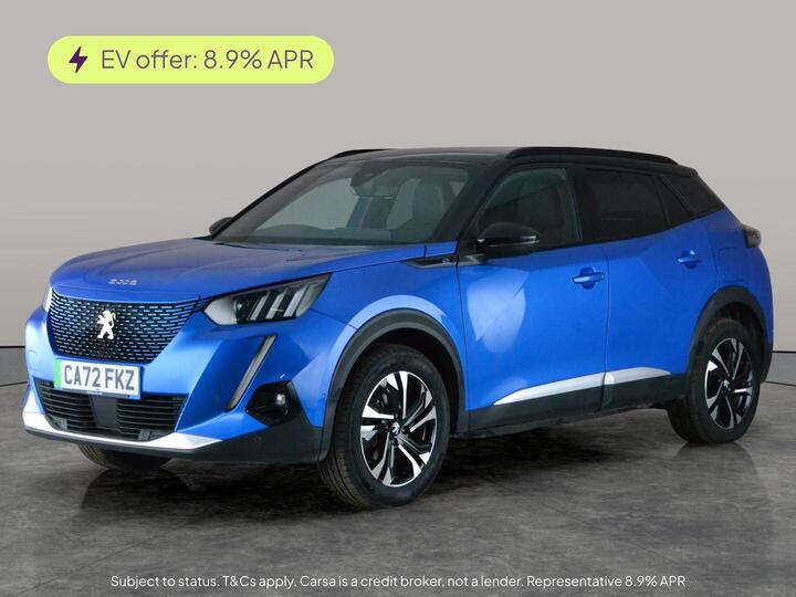 Peugeot E-2008 50kWh GT Auto 5dr (7kW Charger)