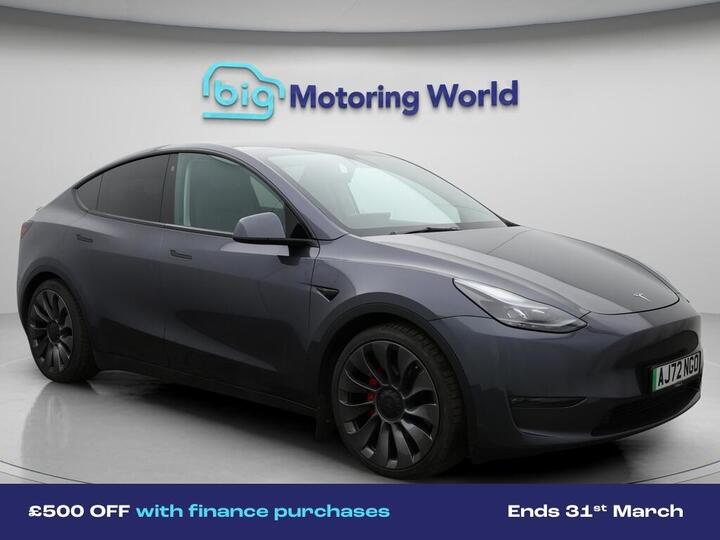 Tesla Model Y (Dual Motor) Performance Auto 4WDE 5dr