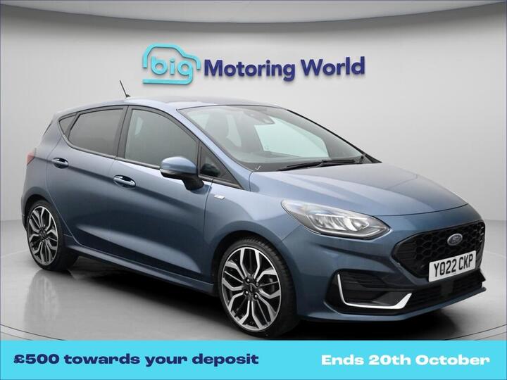 Ford Fiesta 1.0T EcoBoost MHEV ST-Line Vignale Euro 6 (s/s) 5dr