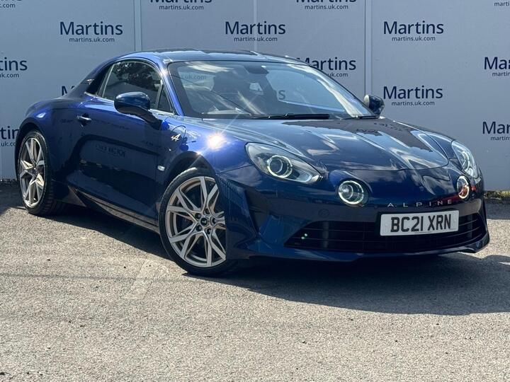 Alpine A110 1.8 Turbo Legende GT DCT Euro 6 2dr