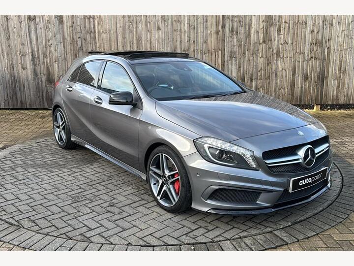 Mercedes-Benz A-CLASS 2.0 A45 AMG SpdS DCT 4MATIC Euro 6 (s/s) 5dr Mercedes-Benz A-CLASS 2.0 A45 AMG SpdS DCT 4MATIC Euro 6 (s/s) 5dr