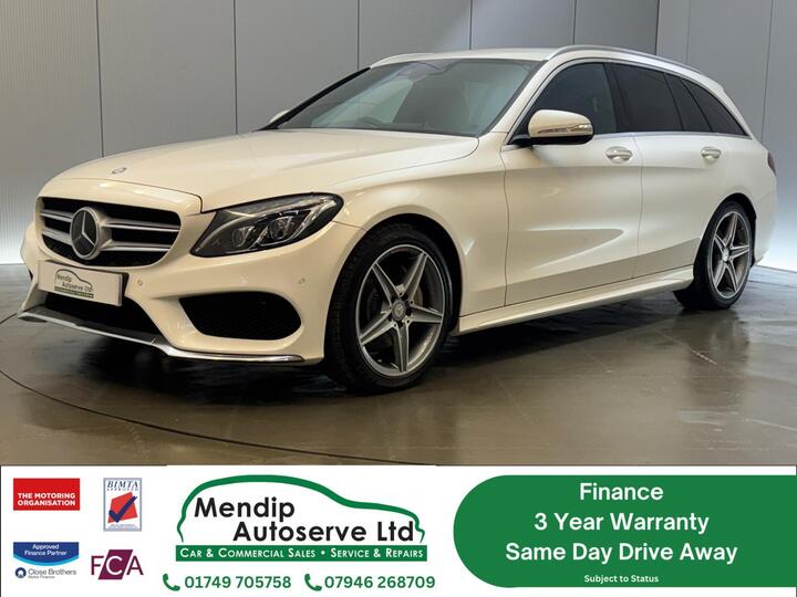 Mercedes-Benz C Class 2.0 C200 AMG Line (Premium) Estate 5dr Petrol 7G-Tronic+ Euro 6 (s/s) (184 Ps)