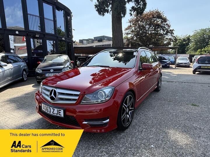 Mercedes-Benz C Class 2.1 C220 CDI AMG Sport Plus G-Tronic+ Euro 5 (s/s) 5dr