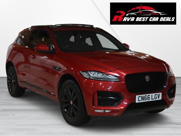 Jaguar F-PACE 2.0 D180 R-Sport Auto AWD Euro 6 (s/s) 5dr