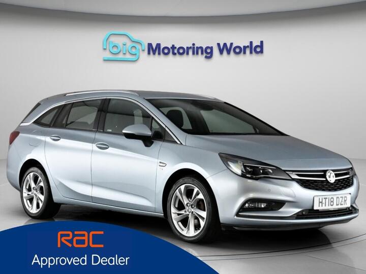 Vauxhall Astra 1.4i Turbo SRi Nav Sports Tourer Auto Euro 6 (s/s) 5dr