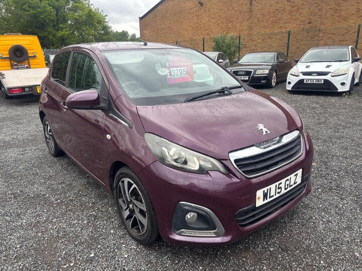 Peugeot 108 1.2 PureTech Allure Euro 6 5dr Peugeot 108 1.2 PureTech Allure Euro 6 5dr