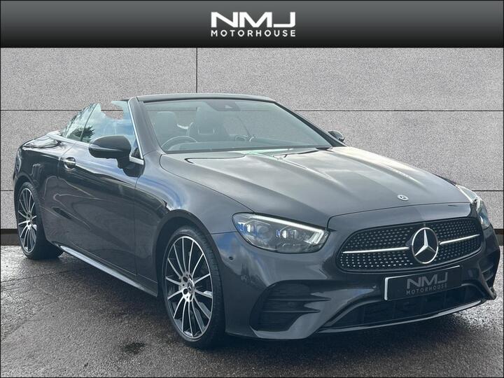 Mercedes-Benz E CLASS 2.0 E300h MHEV AMG Line Night Edition (Premium Plus) Cabriolet G-Tronic+ Euro 6 (s/s) 2dr Mercedes-Benz E CLASS 2.0 E300h MHEV AMG Line Night Edition (Premium Plus) Cabriolet G-Tronic+ Euro 6 (s/s) 2dr