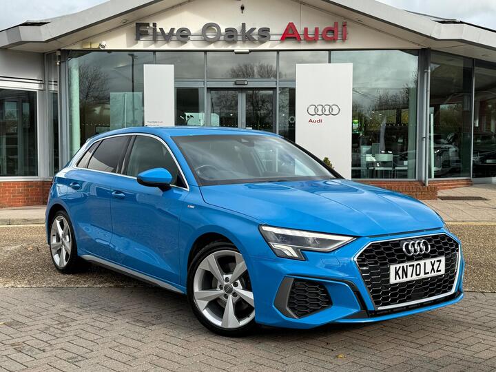 Audi A3 1.5 TFSI 35 S Line Sportback S Tronic Euro 6 (s/s) 5dr