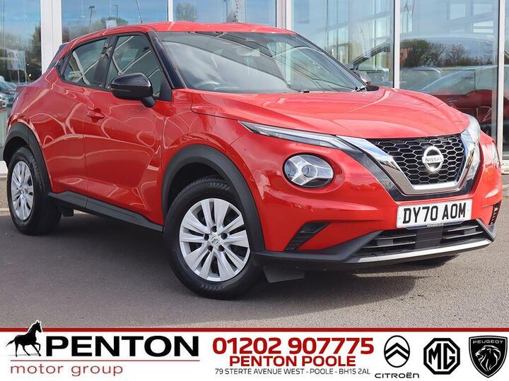 Nissan Juke 1.0 DIG-T Visia Euro 6 (s/s) 5dr Nissan Juke 1.0 DIG-T Visia Euro 6 (s/s) 5dr