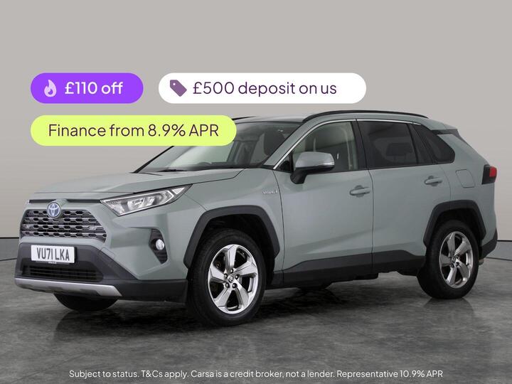 Toyota RAV4 2.5 VVT-h Design CVT Euro 6 (s/s) 5dr