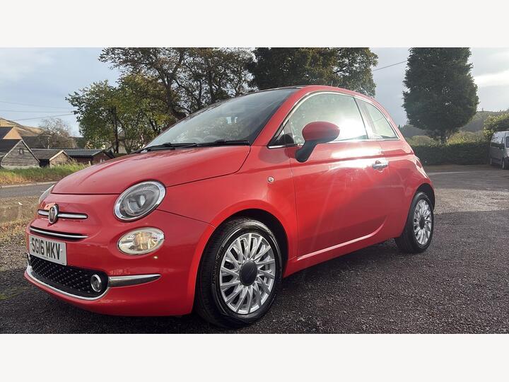 Fiat 500 1.2 Lounge Euro 6 (s/s) 3dr
