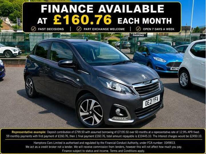 Peugeot 108 1.0 Allure Euro 6 (s/s) 5dr