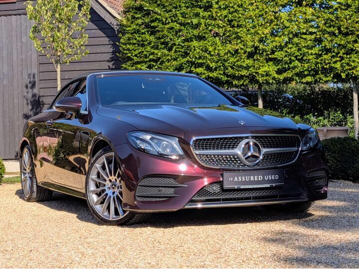 Mercedes-Benz E-CLASS 3.0 E450 V6 AMG Line Cabriolet G-Tronic+ 4MATIC Euro 6 (s/s) 2dr