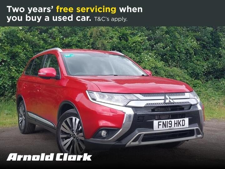 Mitsubishi Outlander 2.0 MIVEC 4 CVT 4WD Euro 6 (s/s) 5dr