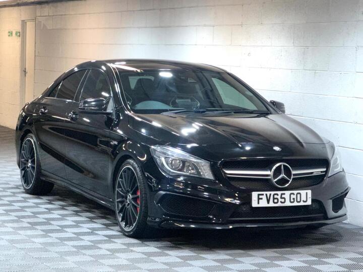 Mercedes-Benz CLA 2.0 CLA45 AMG Coupe SpdS DCT 4MATIC Euro 6 (s/s) 4dr Mercedes-Benz CLA 2.0 CLA45 AMG Coupe SpdS DCT 4MATIC Euro 6 (s/s) 4dr