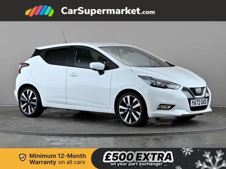 Nissan Micra 1.0 IG-T Tekna Euro 6 (s/s) 5dr Nissan Micra 1.0 IG-T Tekna Euro 6 (s/s) 5dr