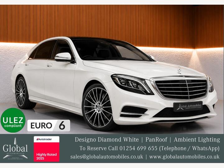 Mercedes-Benz S-CLASS 3.0 S350d V6 AMG Line G-Tronic+ Euro 6 (s/s) 4dr