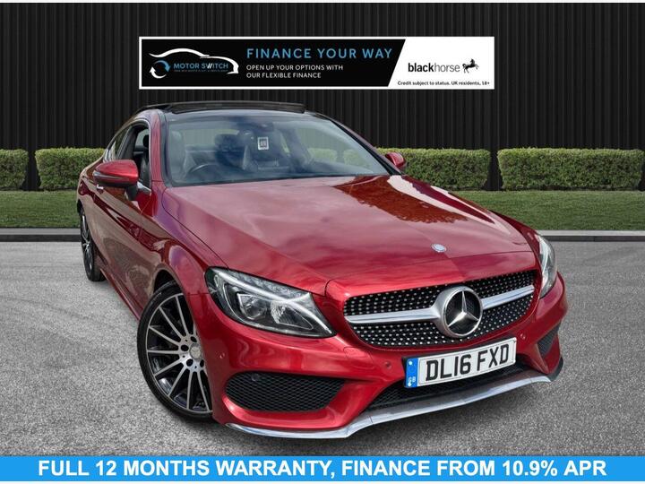 Mercedes-Benz C-CLASS 2.1 C220d AMG Line (Premium) G-Tronic+ Euro 6 (s/s) 2dr