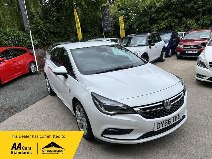 Vauxhall Astra 1.4i Turbo SRi Euro 6 5dr
