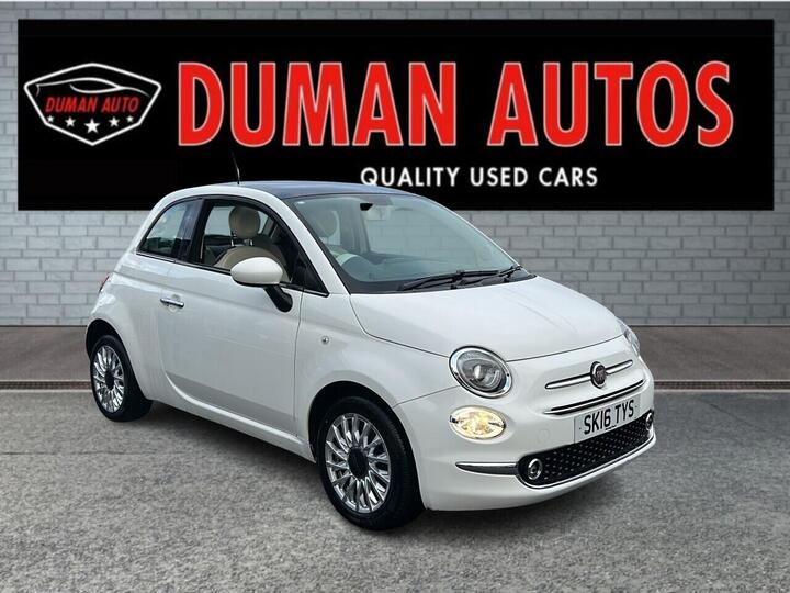 Fiat 500 1.2 Lounge Euro 6 (s/s) 3dr