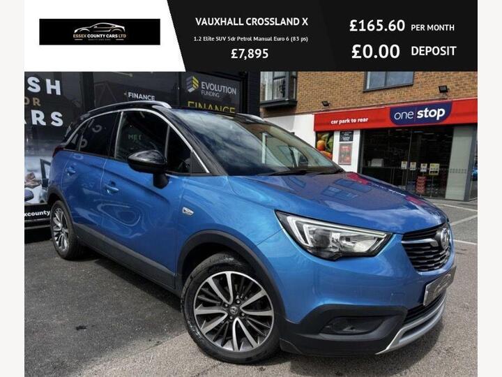 Vauxhall CROSSLAND X 1.2 Elite Euro 6 5dr Vauxhall CROSSLAND X 1.2 Elite Euro 6 5dr