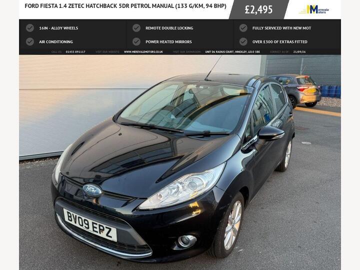 Ford FIESTA 1.4 Zetec 5dr