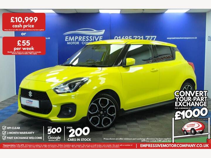 Suzuki SWIFT 1.4 Boosterjet Sport Euro 6 (s/s) 5dr