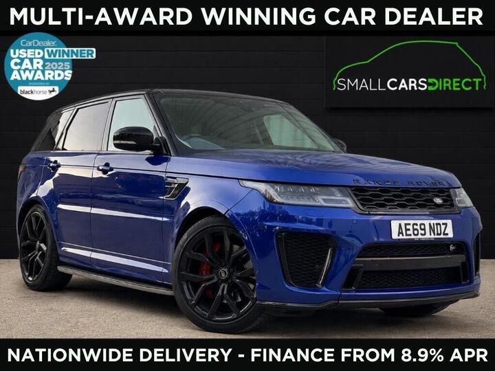 Land Rover Range Rover Sport 5.0 P575 V8 SVR Auto 4WD Euro 6 (s/s) 5dr