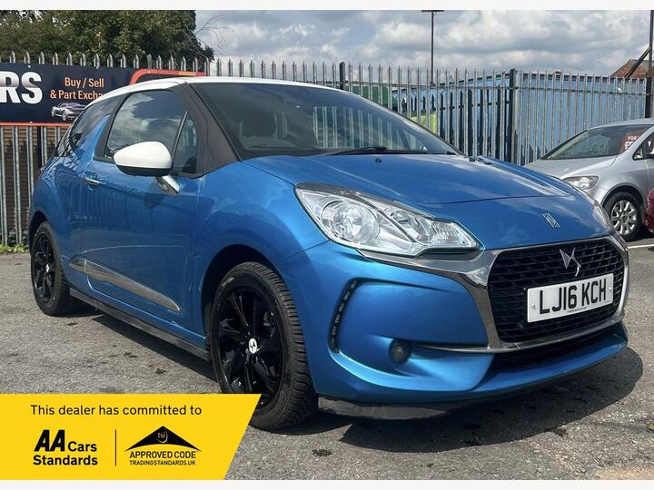 DS AUTOMOBILES DS 3 1.6 BlueHDi Elegance Euro 6 (s/s) 3dr DS AUTOMOBILES DS 3 1.6 BlueHDi Elegance Euro 6 (s/s) 3dr