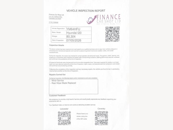 Hyundai I20 1.4 Premium SE Euro 6 5dr
