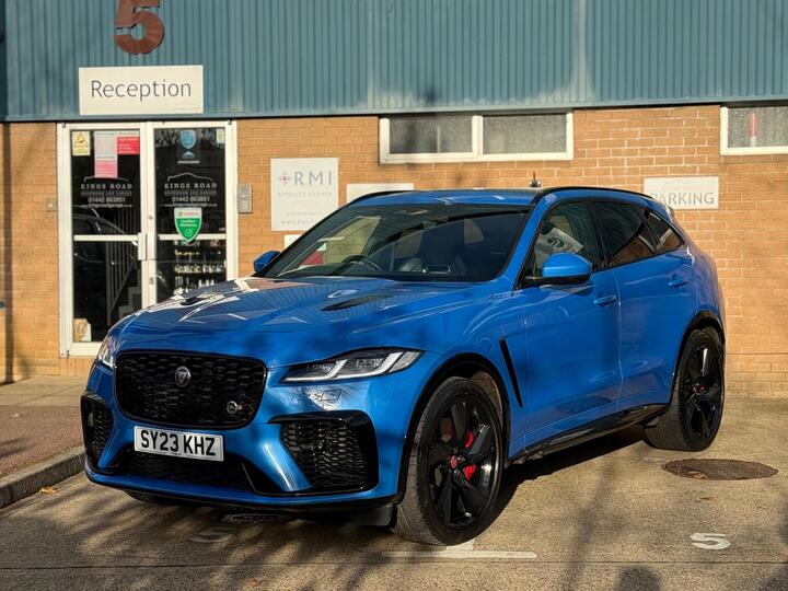 Jaguar F-PACE 5.0 P550 V8 SVR Quickshift AWD Euro 6 (s/s) 5dr