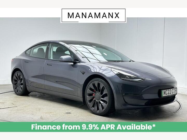 Tesla Model 3 (Dual Motor) Performance Auto 4WDE 4dr (Performance Upgrade) Tesla Model 3 (Dual Motor) Performance Auto 4WDE 4dr (Performance Upgrade)