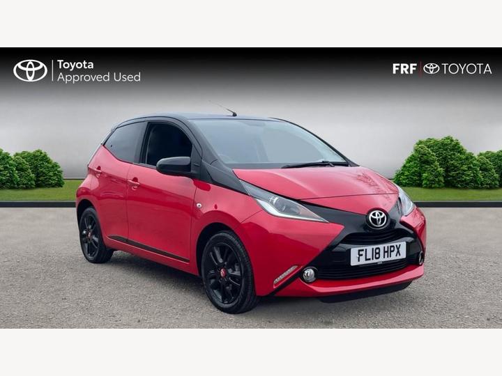 Toyota AYGO 1.0 VVT-i X-cite 4 Red Bi-Tone Euro 6 5dr